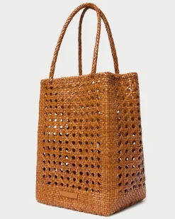 Loeffler Randall Angelo Timber Woven Leather Tote| Totes
