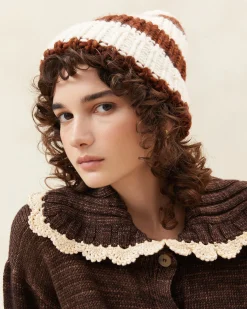 Loeffler Randall Ava Knit Pompom Hat| Accessories