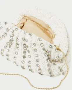 Loeffler Randall Bailey Blush/Crystal Dome Clutch| Clutches