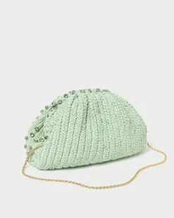 Loeffler Randall Bailey Blush/Crystal Dome Clutch| Clutches