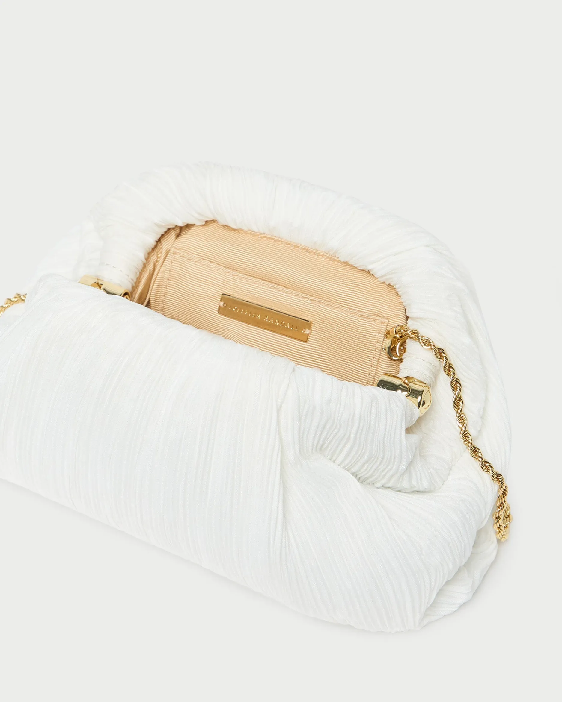 Loeffler Randall Bailey Pleated Dome Clutch| Clutches