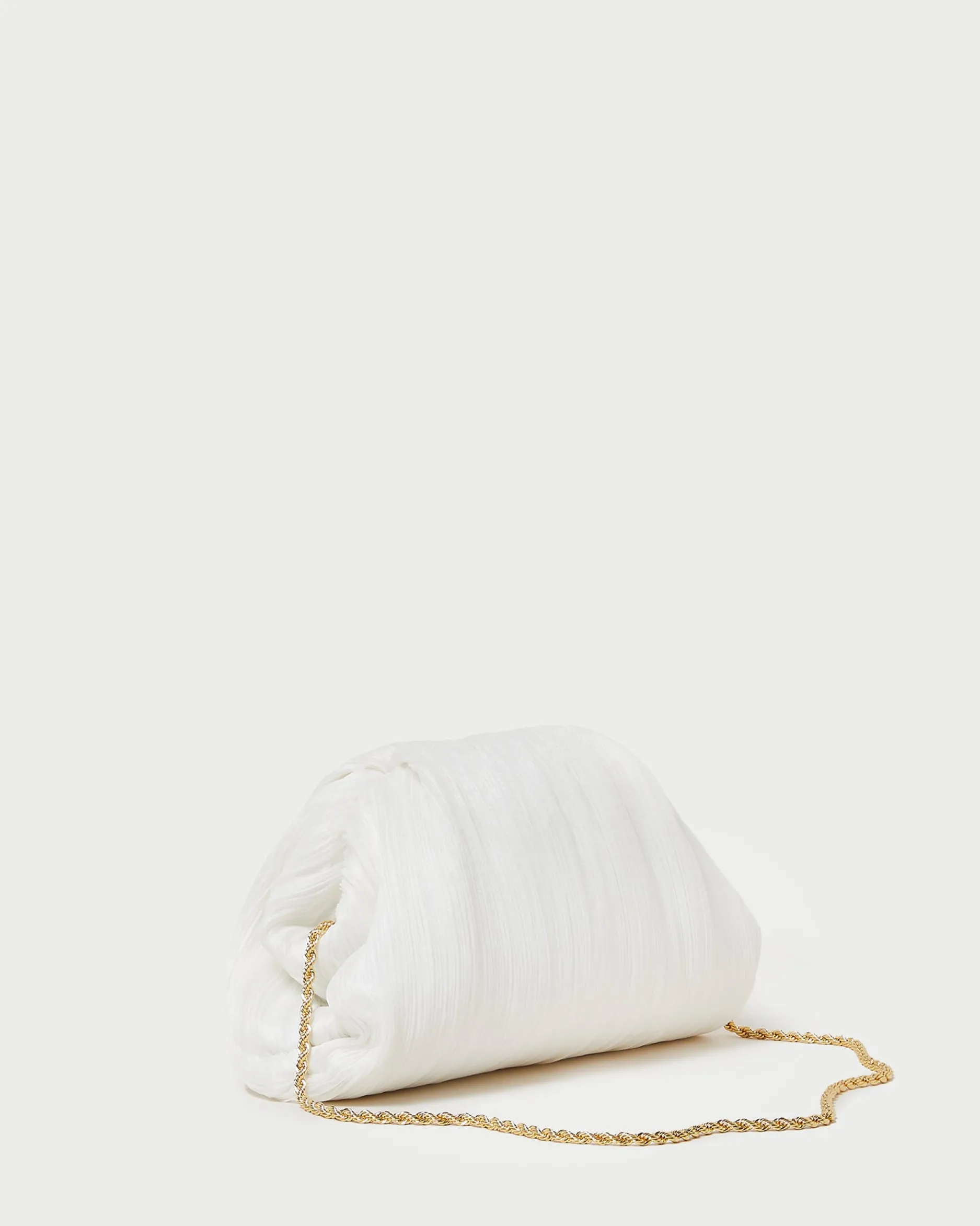 Loeffler Randall Bailey Natural/Crystal Dome Clutch| Event Essentials|Vacation Shop