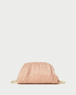 Loeffler Randall Bailey Natural/Crystal Dome Clutch| Event Essentials|Vacation Shop