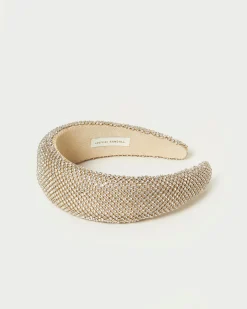 Loeffler Randall Bellamy Satin Headband| FOR THE BRIDE|Accessories