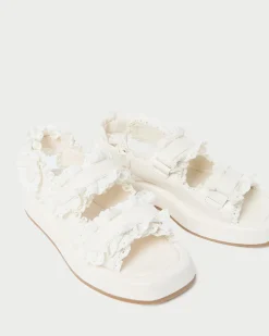 Loeffler Randall Blaise Raffia Platform Sandal| Casual Staples|Vacation Shop