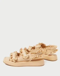 Loeffler Randall Blaise Raffia Platform Sandal| Casual Staples|Vacation Shop