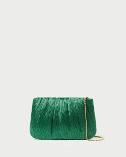 Loeffler Randall Brit Lamé Pleated Clutch| Clutches