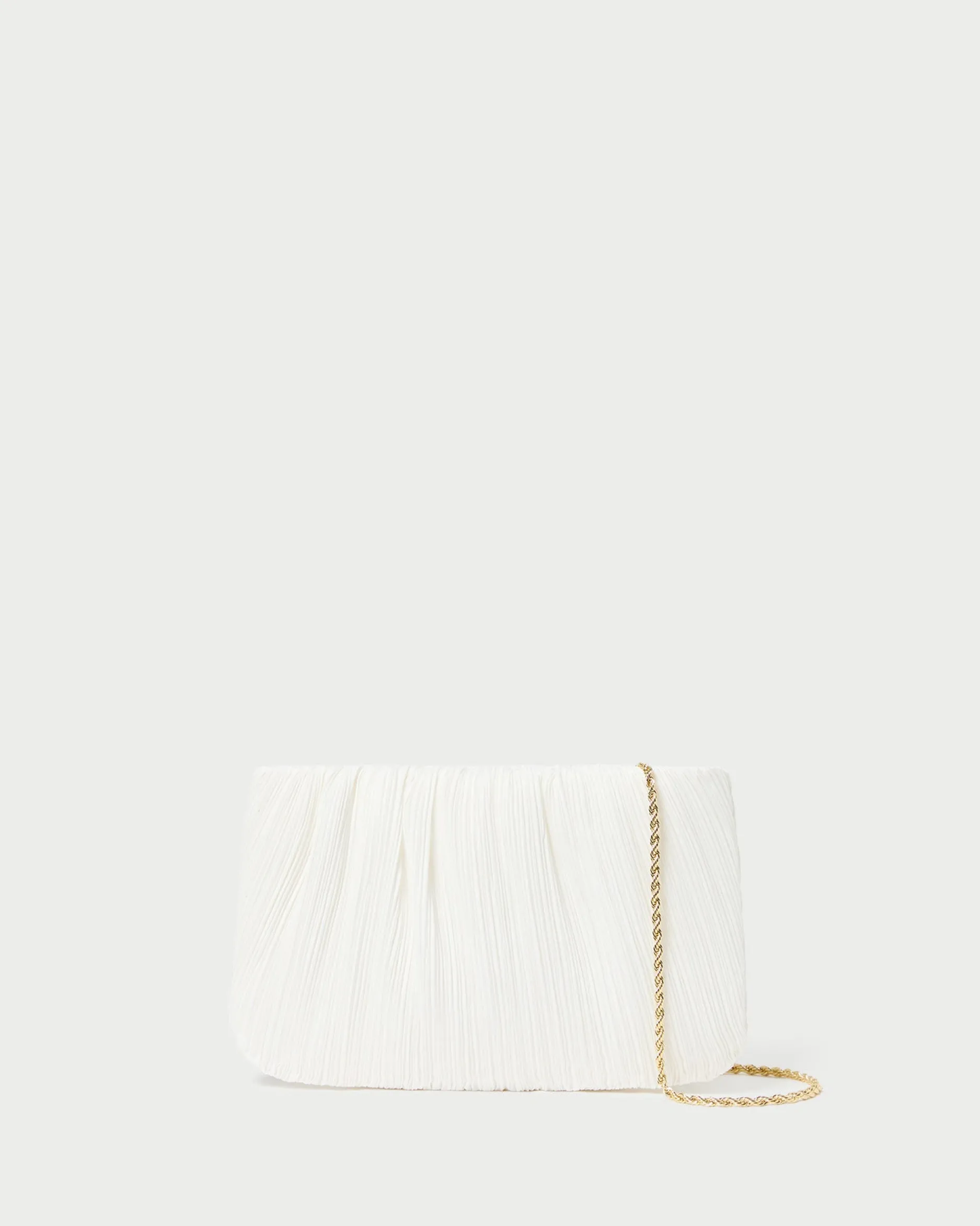 Loeffler Randall Brit Flat Pleated Clutch| SOMETHING BLUE|Clutches