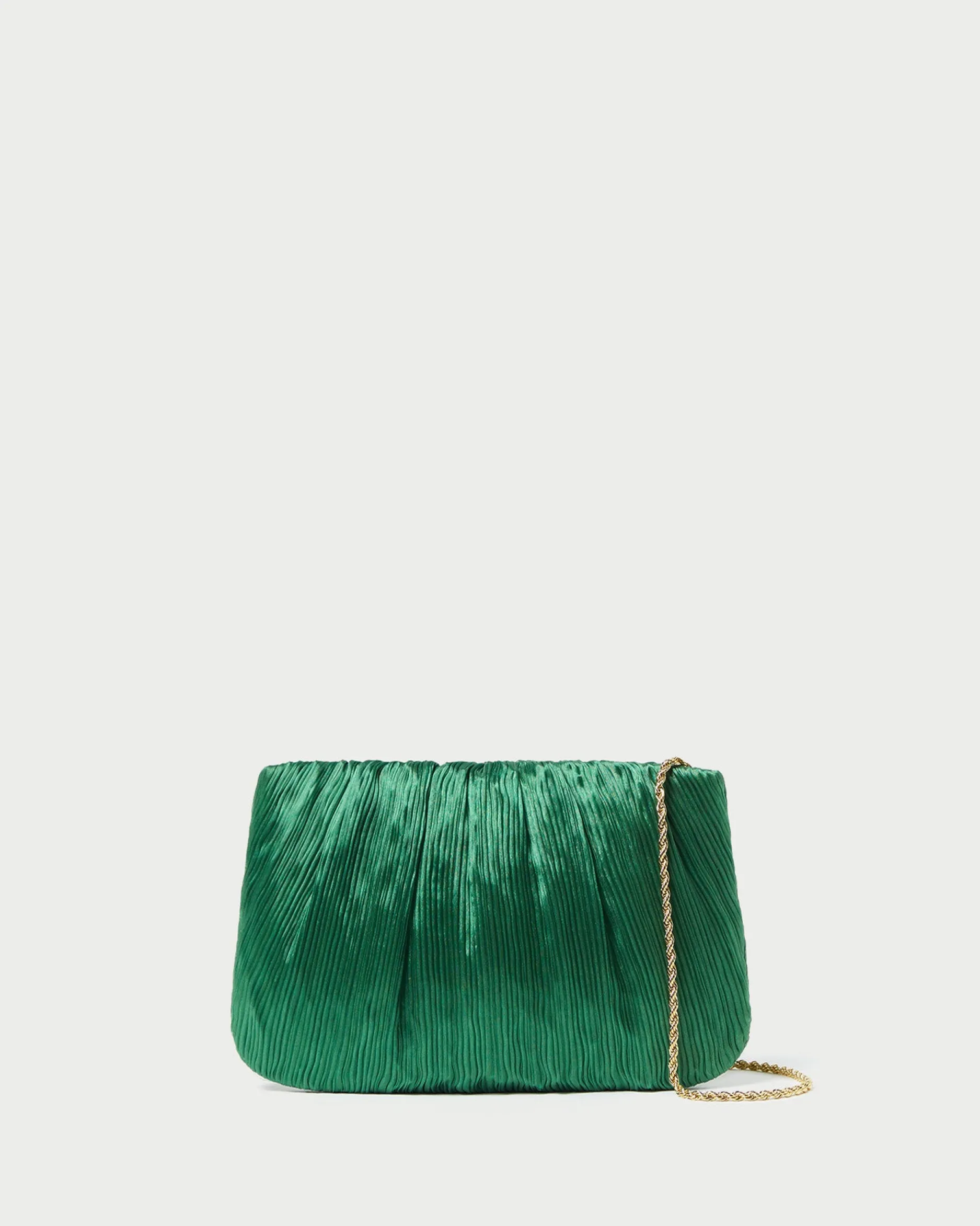 Loeffler Randall Brit Flat Pleated Clutch| SOMETHING BLUE|Clutches