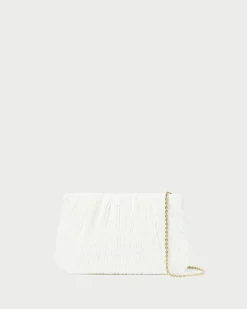Loeffler Randall Brit Flat Pleated Clutch| SOMETHING BLUE|Clutches