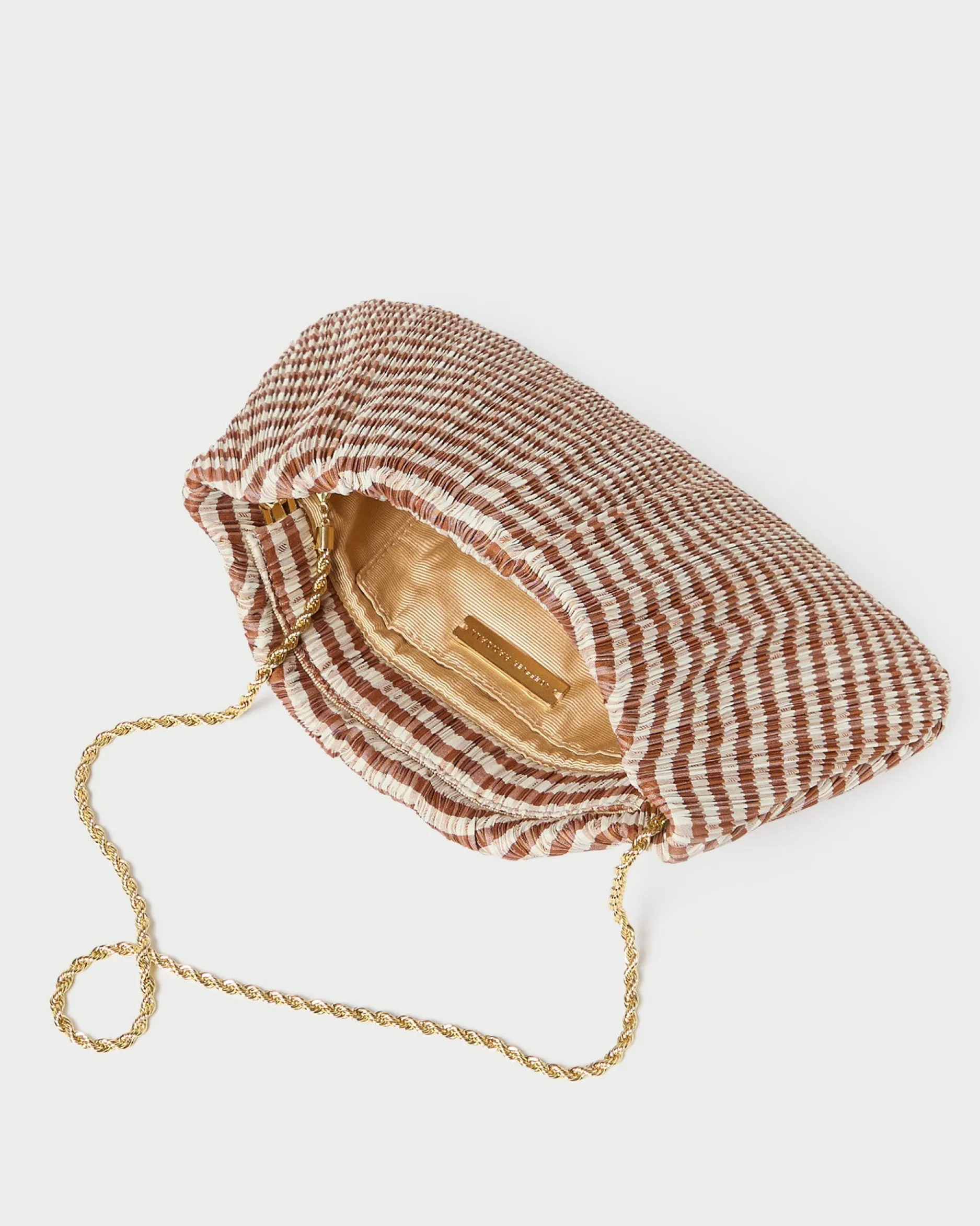 Loeffler Randall Brit Flat Pleated Clutch| SOMETHING BLUE|Clutches