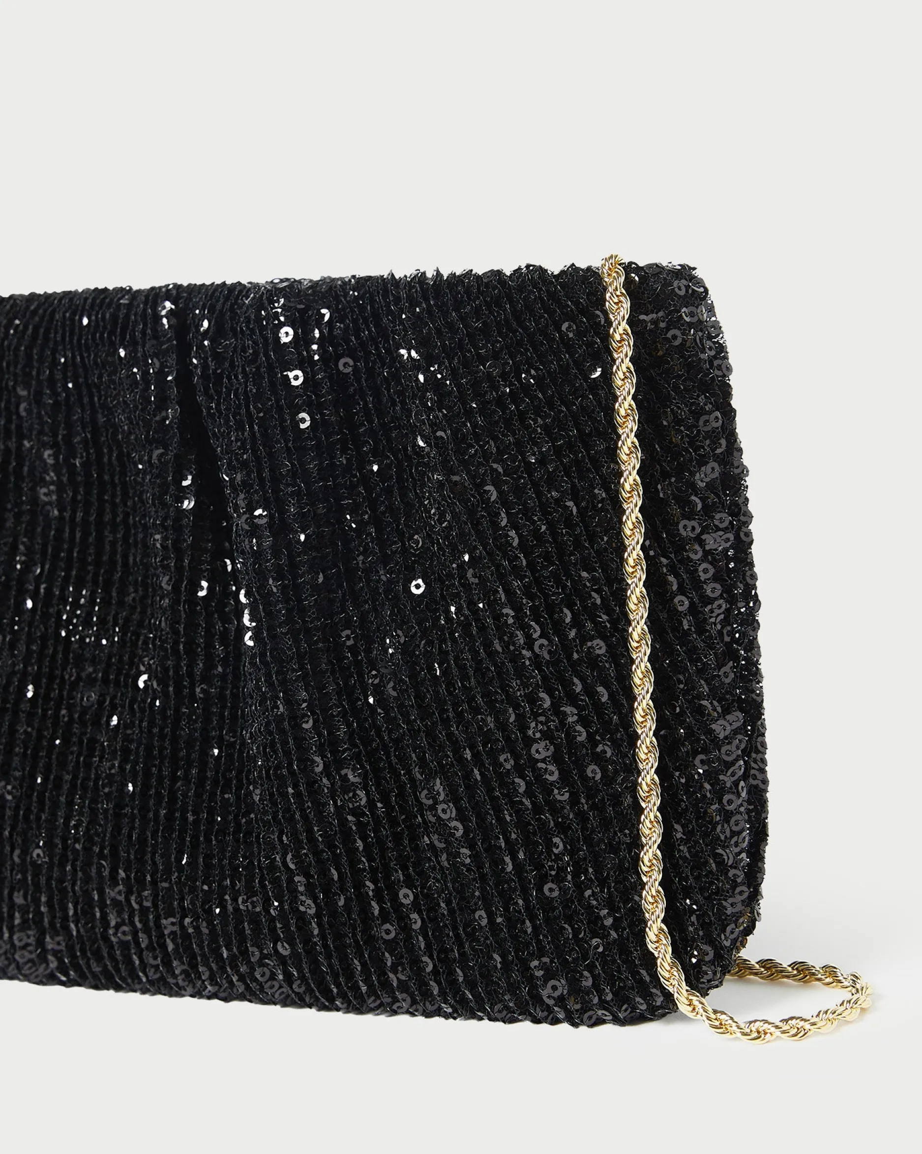 Loeffler Randall Brit Flat Pleated Clutch| SOMETHING BLUE|Clutches