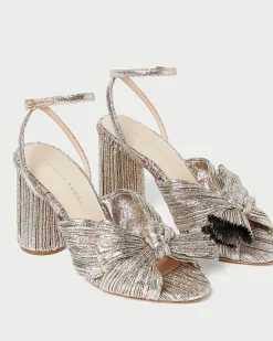 Loeffler Randall Camellia Pleated Bow Heel| FOR THE GUESTS|FOR THE BRIDE