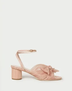 Loeffler Randall Dahlia Pleated Bow Heel| SOMETHING BLUE|FOR THE BRIDE