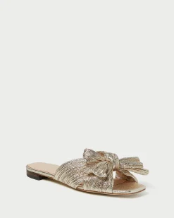 Loeffler Randall Daphne Bow Slide| SOMETHING BLUE|FOR THE BRIDE