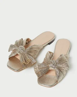 Loeffler Randall Daphne Bow Slide| SOMETHING BLUE|FOR THE BRIDE