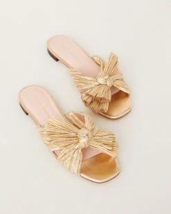 Loeffler Randall Daphne Bow Slide| SOMETHING BLUE|FOR THE BRIDE