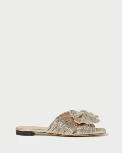 Loeffler Randall Daphne Bow Slide| Flat Sandals