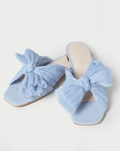 Loeffler Randall Daphne Bow Slide| Flat Sandals