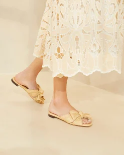 Loeffler Randall Daphne Bow Slide| Casual Staples|Event Essentials