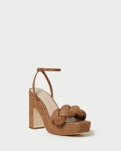 Loeffler Randall Fae Denim Platform Heel| FOR THE GUESTS|FOR THE BRIDE