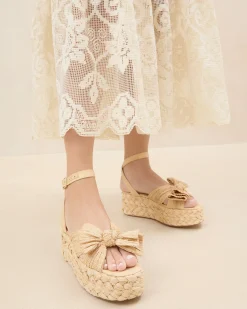 Loeffler Randall Gaby Bow Espadrille| Flats & Loafers