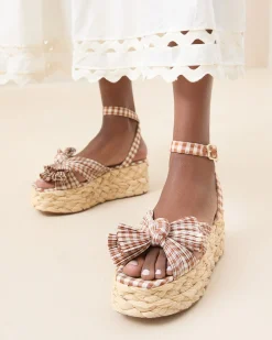 Loeffler Randall Gaby Pleated Bow Espadrille| Casual Staples|Event Essentials