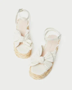 Loeffler Randall Gaby Pleated Bow Espadrille| Casual Staples|Event Essentials