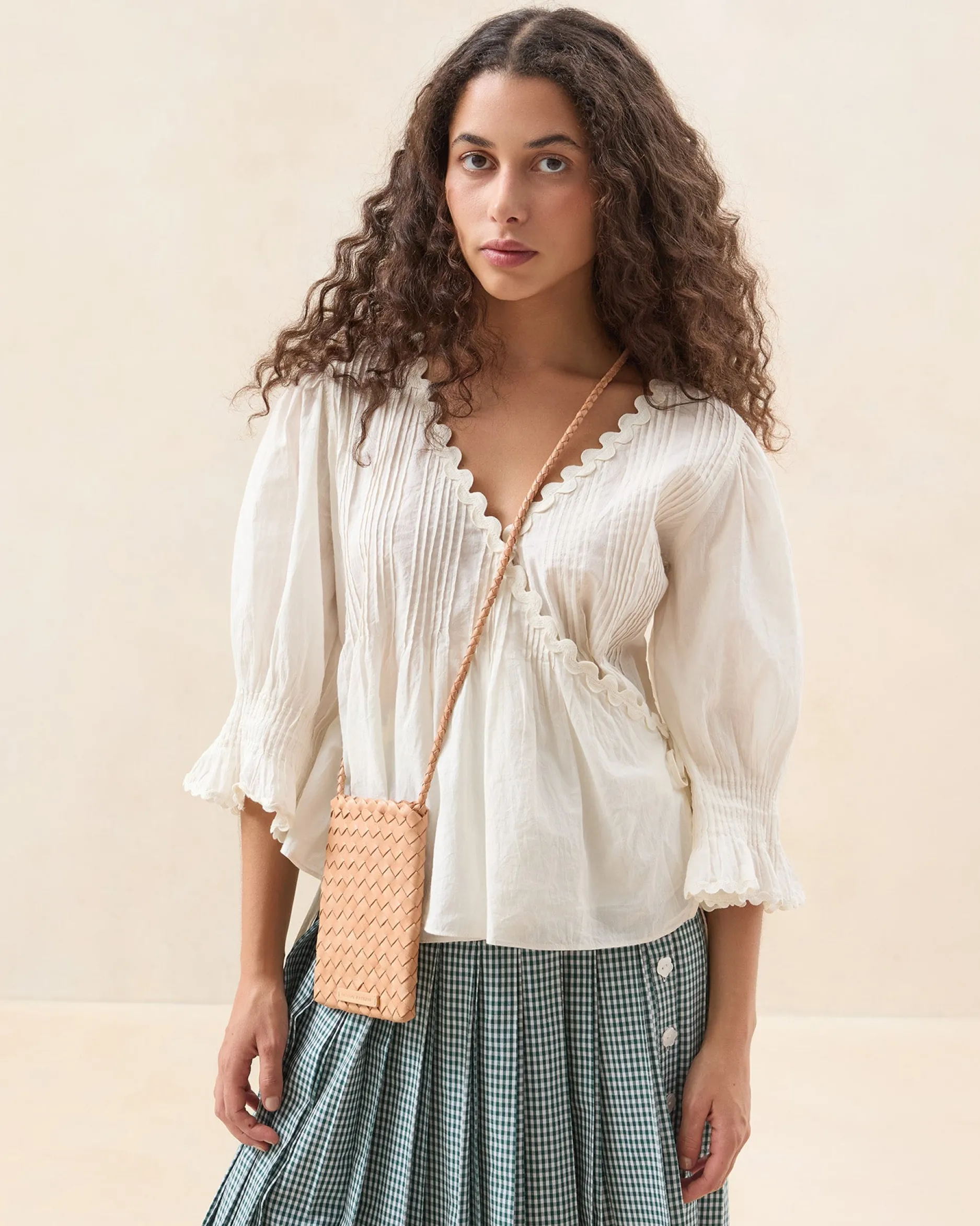 Loeffler Randall Grace Woven Crossbody| Crossbodies