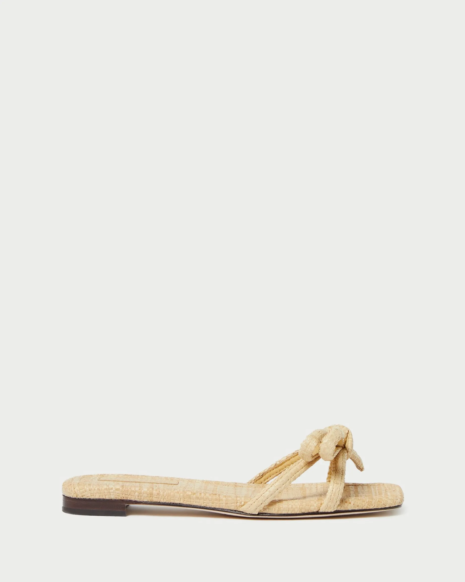 Loeffler Randall Hadley Brown Bow Sandal| Casual Staples|Vacation Shop