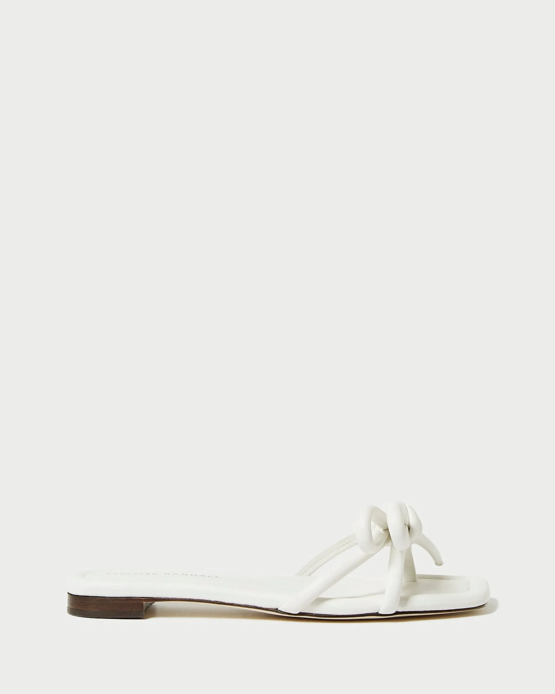 Loeffler Randall Hadley Brown Bow Sandal| Casual Staples|Vacation Shop