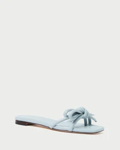 Loeffler Randall Hadley Brown Bow Sandal| Casual Staples|Vacation Shop