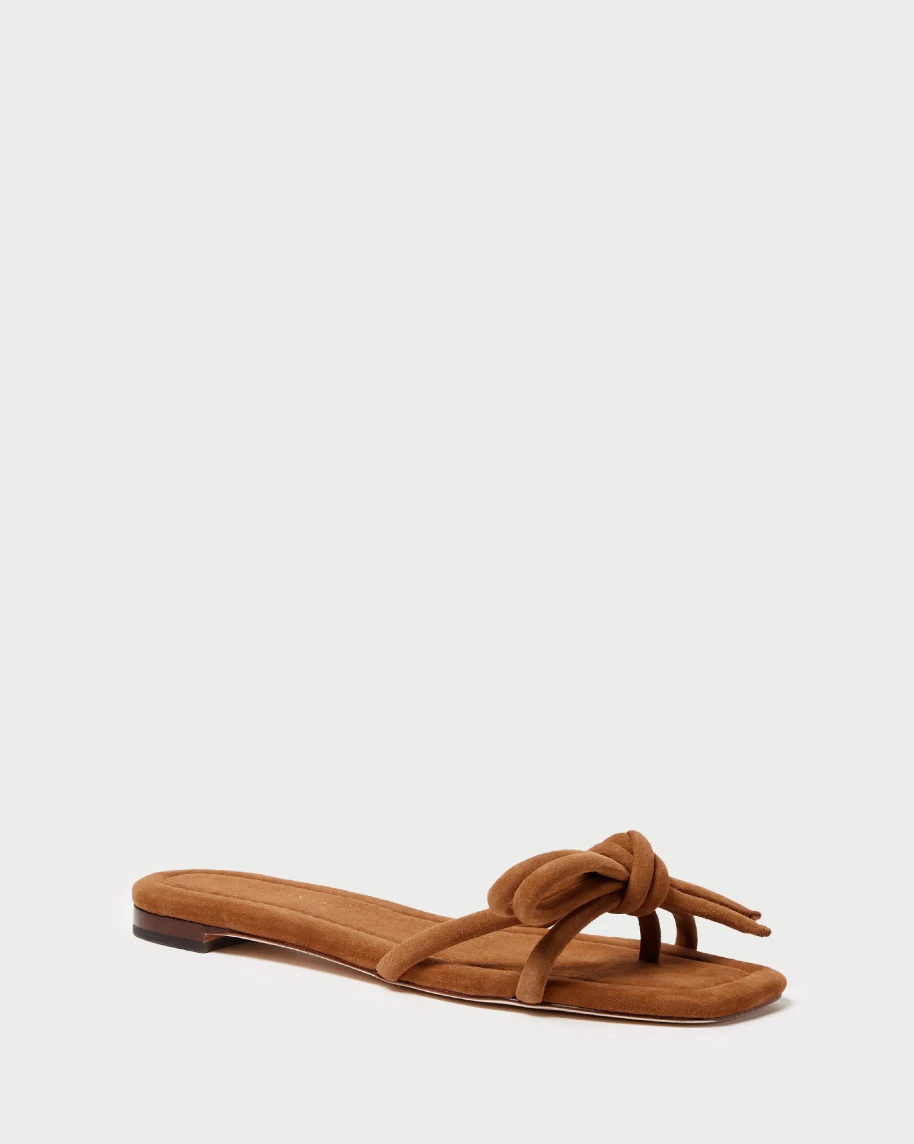 Loeffler Randall Hadley Brown Bow Sandal| Casual Staples|Vacation Shop