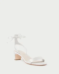 Loeffler Randall Jackie Mid-Heel Sandal| SOMETHING BLUE|FOR THE BRIDE