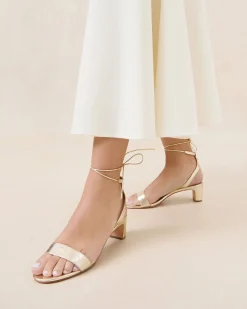 Loeffler Randall Jackie Mid-Heel Sandal| SOMETHING BLUE|FOR THE BRIDE