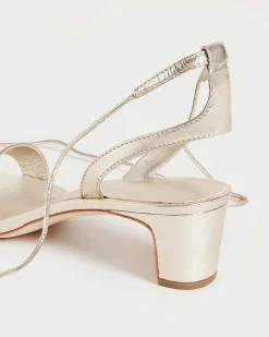 Loeffler Randall Jackie Mid Heel Sandal| FOR THE BRIDE|Heeled Sandals