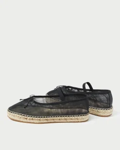 Loeffler Randall Kayla Mesh Ballet Espadrille| Flats & Loafers