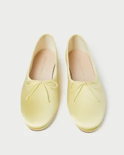 Loeffler Randall Landon Satin Ballet Flat| FOR THE BRIDE|Casual Staples