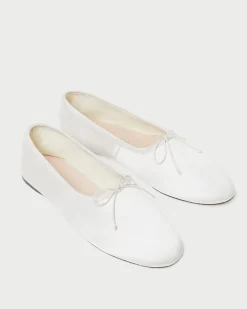 Loeffler Randall Landon Satin Ballet Flat| SOMETHING BLUE|FOR THE BRIDE