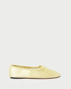 Loeffler Randall Landon Satin Ballet Flat| SOMETHING BLUE|FOR THE BRIDE
