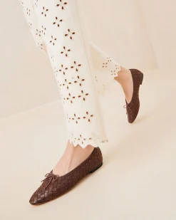 Loeffler Randall Landry Woven Ballet Flat| Casual Staples|Vacation Shop