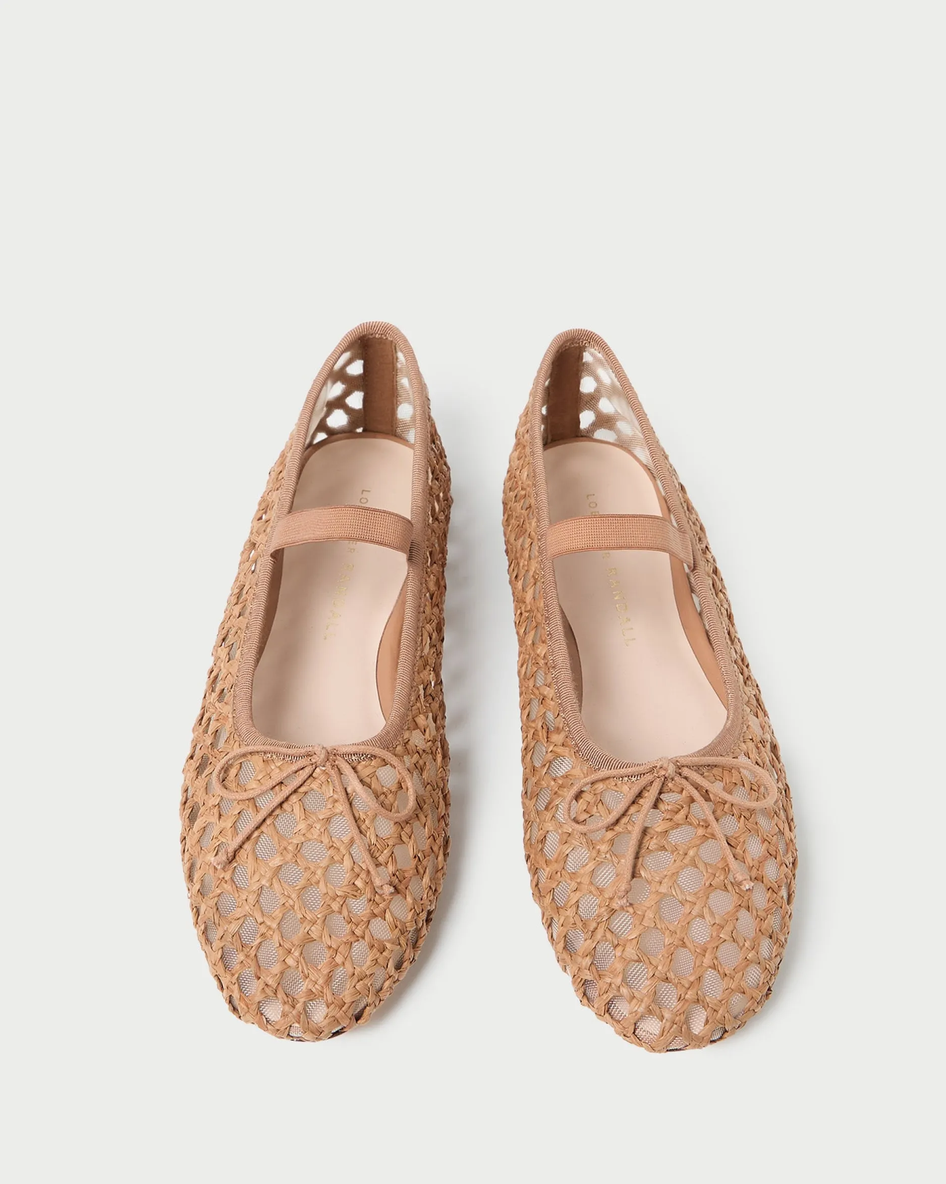 Loeffler Randall Leonie Caramel/Crystal Ballet Flat| FOR THE BRIDE|Casual Staples