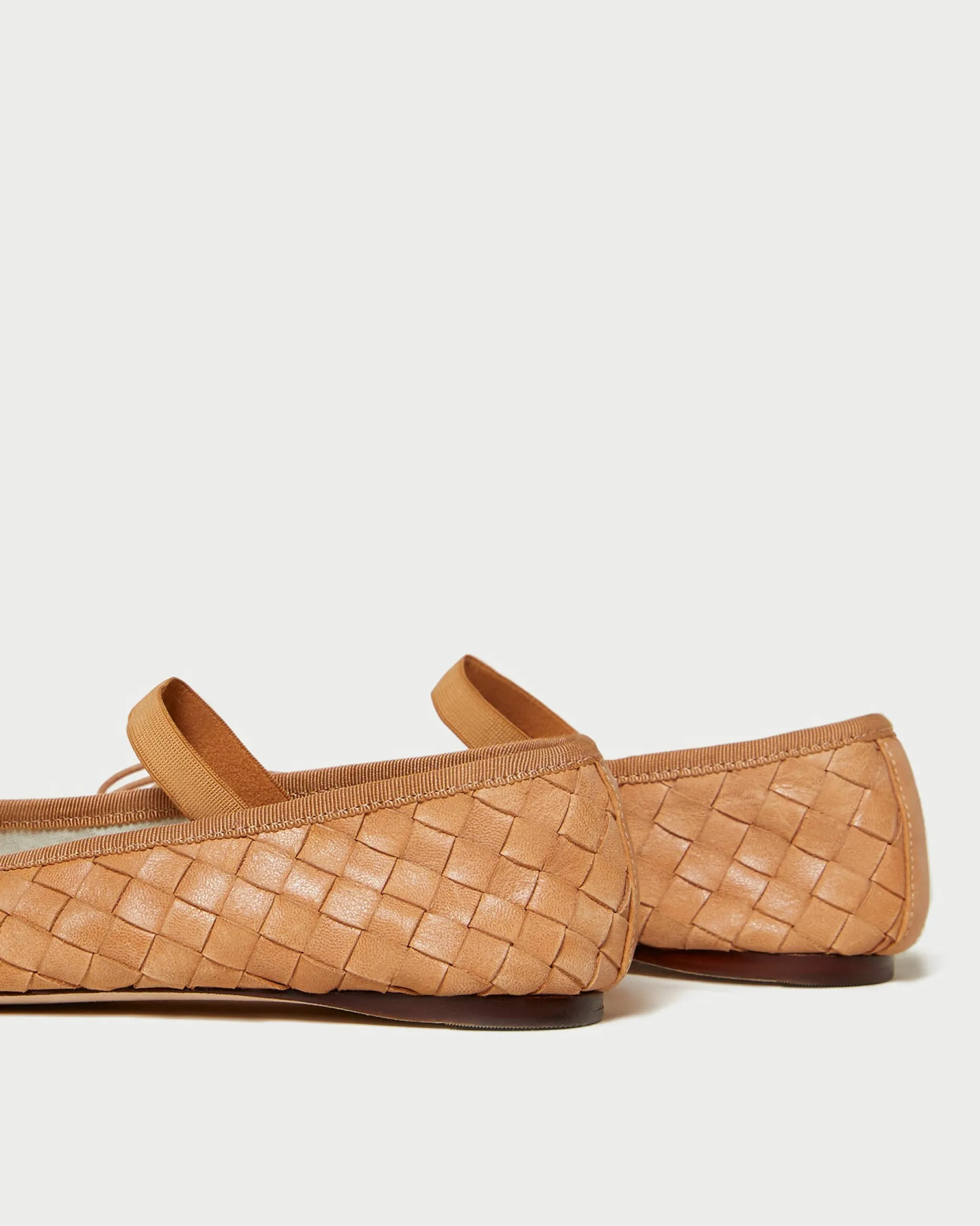 Loeffler Randall Leonie Caramel/Crystal Ballet Flat| FOR THE BRIDE|Casual Staples