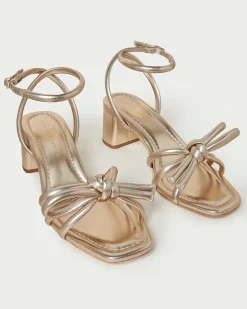 Loeffler Randall Mikel Bow Mid-Heel Sandal| FOR THE GUESTS|FOR THE BRIDE