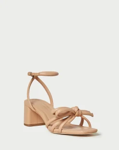 Loeffler Randall Mikel Bow Mid-Heel Sandal| SOMETHING BLUE|FOR THE BRIDE