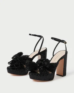 Loeffler Randall Natalia Platform Bow Heel| FOR THE GUESTS|FOR THE BRIDE