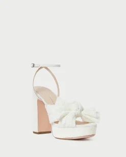 Loeffler Randall Natalia Platform Bow Heel| FOR THE GUESTS|FOR THE BRIDE