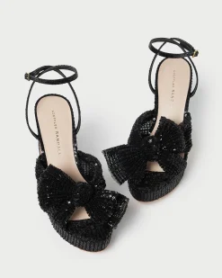 Loeffler Randall Natalia Platform Bow Heel| FOR THE BRIDE|Heeled Sandals