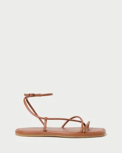 Loeffler Randall Noor Leather Flat Sandal| FOR THE GUESTS|Flat Sandals