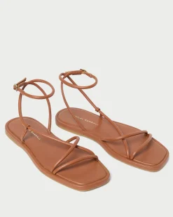 Loeffler Randall Noor Leather Flat Sandal| FOR THE GUESTS|Flat Sandals